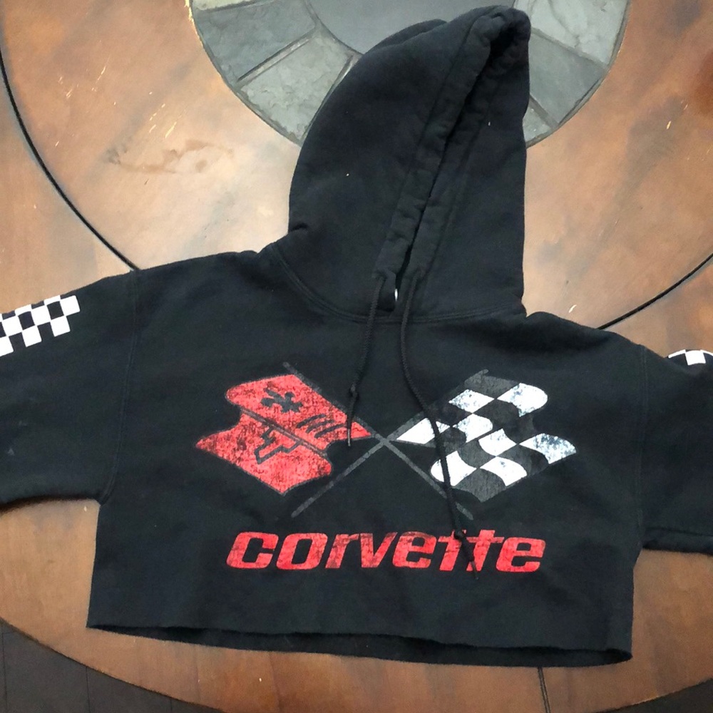 Cropped hoodie
